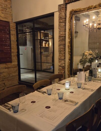 Interieur van Bistro Vieux in Hilversum