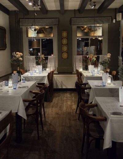 Interieur van Bistro Vieux in Hilversum