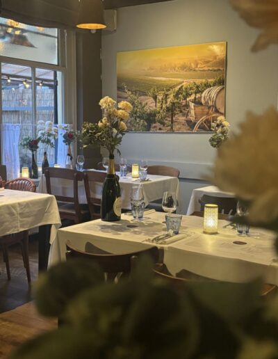 Interieur van Bistro Vieux in Hilversum